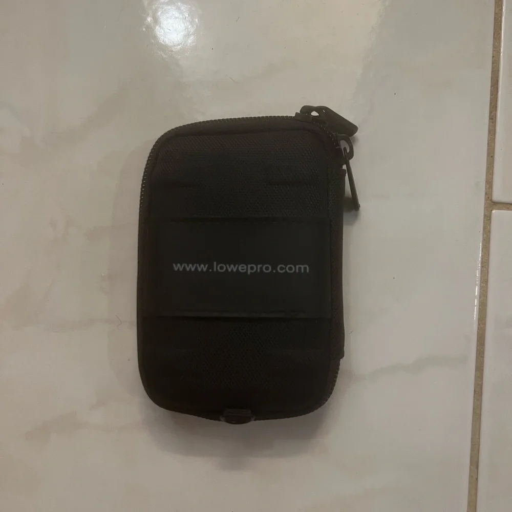 Lowepro Black Zippered Hard Compact Camera Case